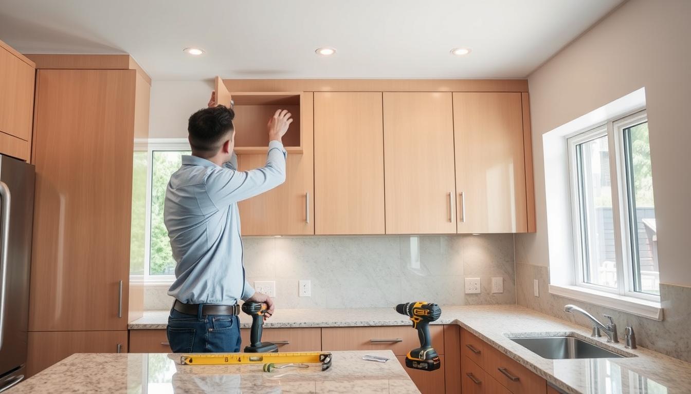 kitchen cabinet installation